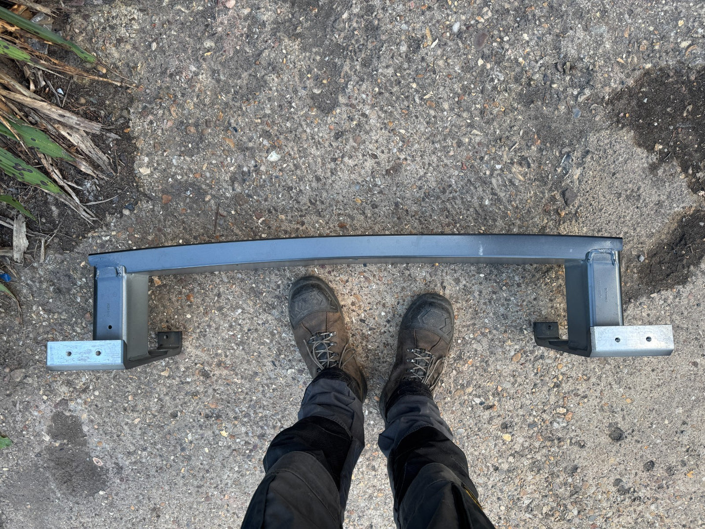 Land Rover Defender 2020 on Front bumper cross member crash bar L8B210005
