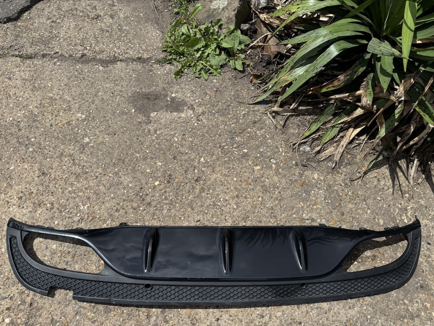 GENUINE MERCEDES C CLASS W205 AMG REAR DIFFUSER 2014-2018 A2058857338