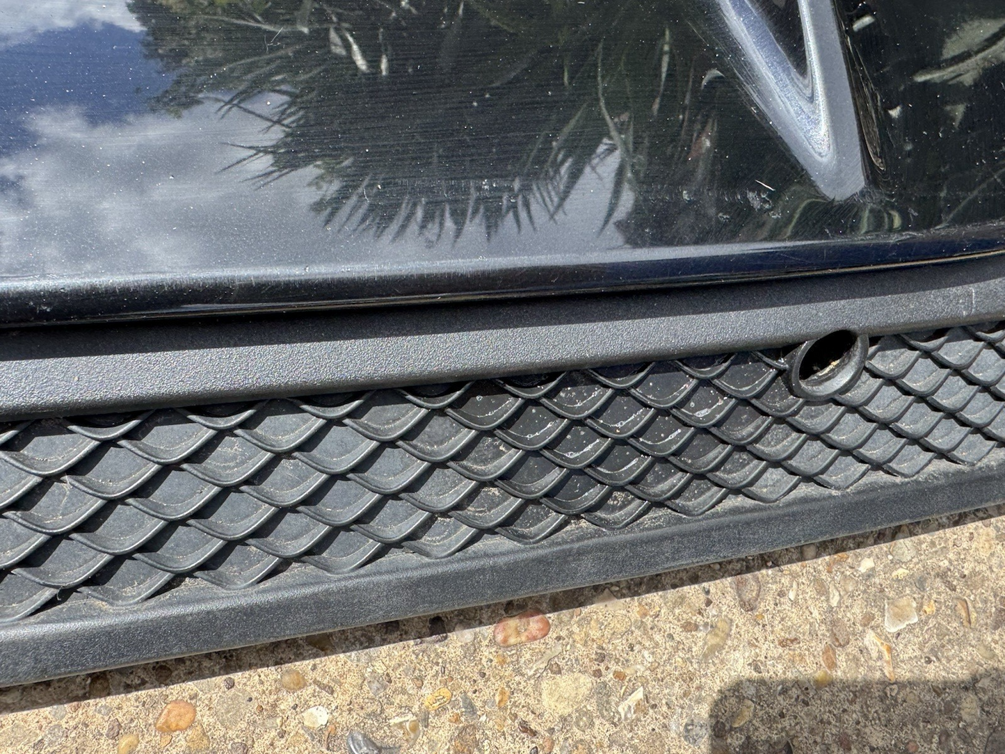 GENUINE MERCEDES C CLASS W205 AMG REAR DIFFUSER 2014-2018 A2058857338