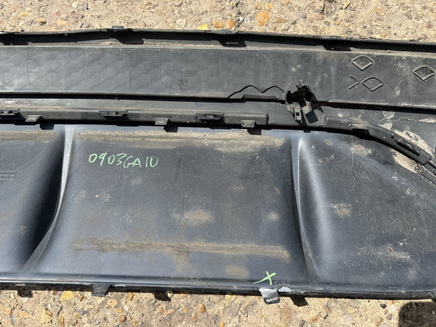 GENUINE MERCEDES C CLASS W205 AMG REAR DIFFUSER 2014-2018 A2058857338