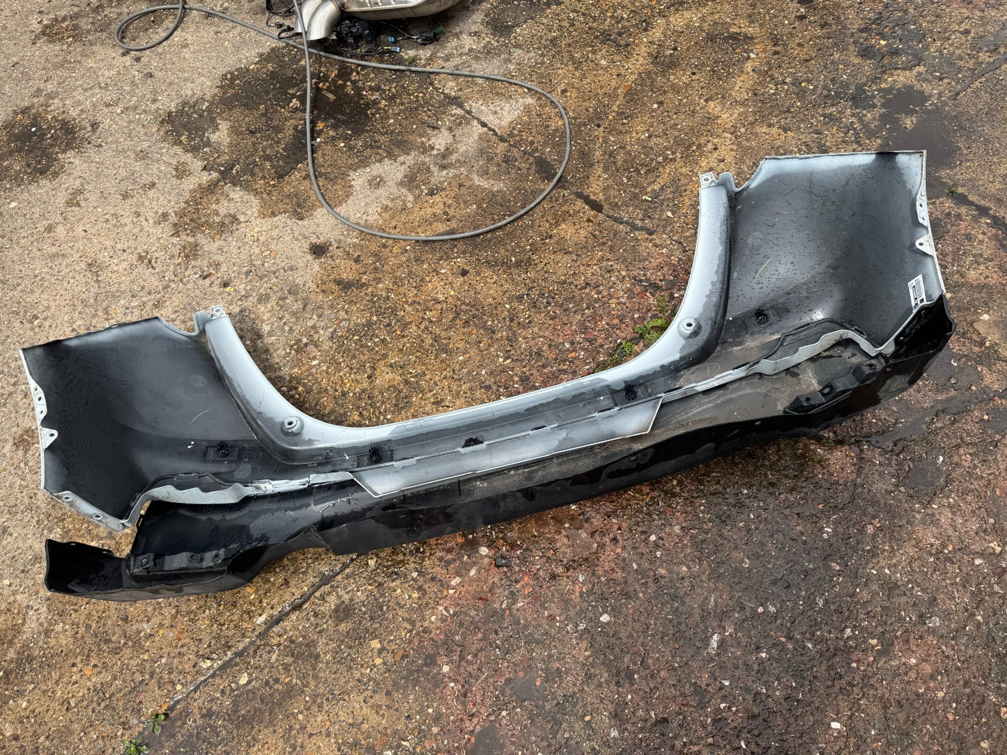 REAR BUMPER HONDA Jazz 71505TZA910 IV SERIES 2022 DAMAGED