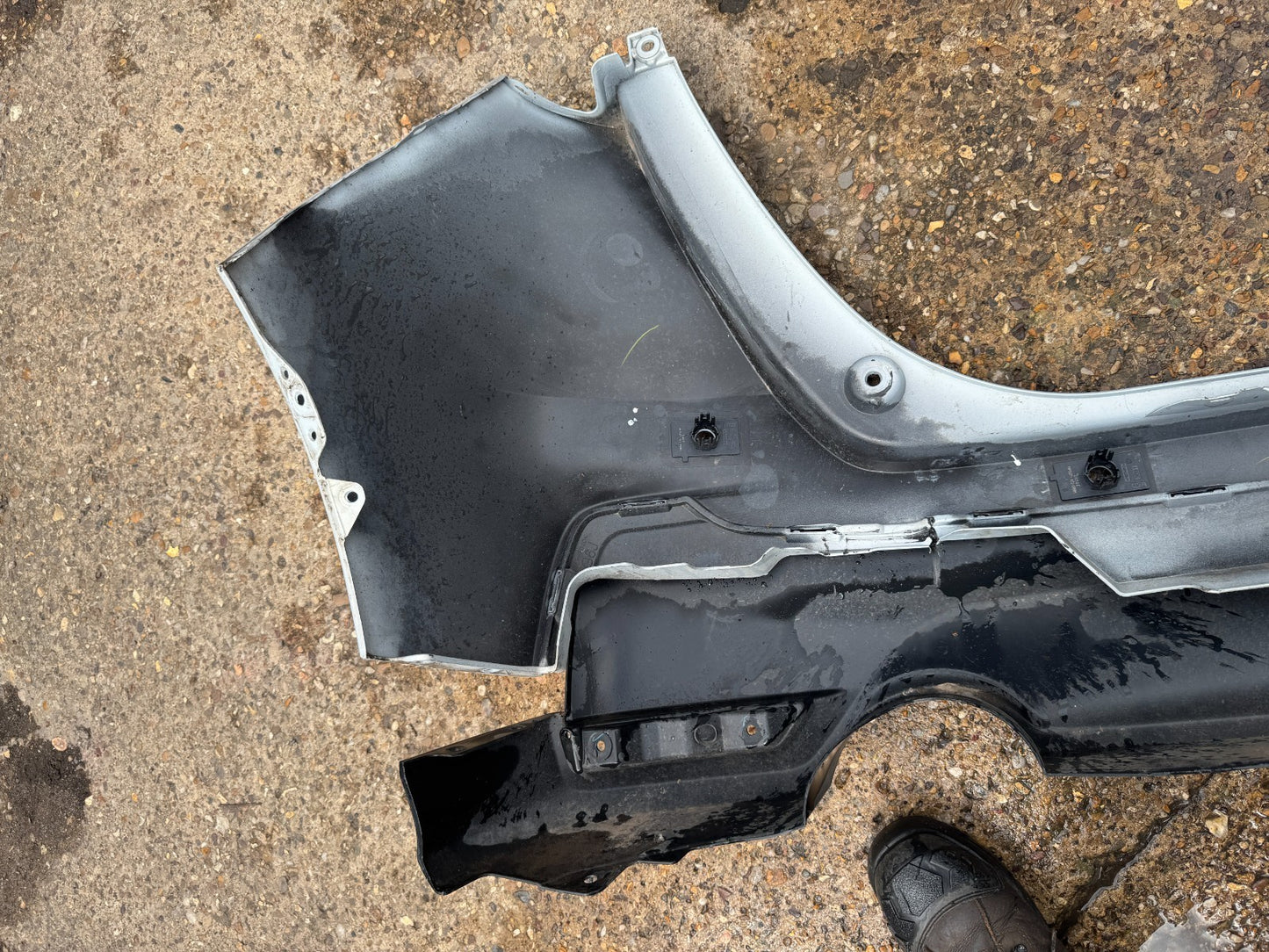 REAR BUMPER HONDA Jazz 71505TZA910 IV SERIES 2022 DAMAGED
