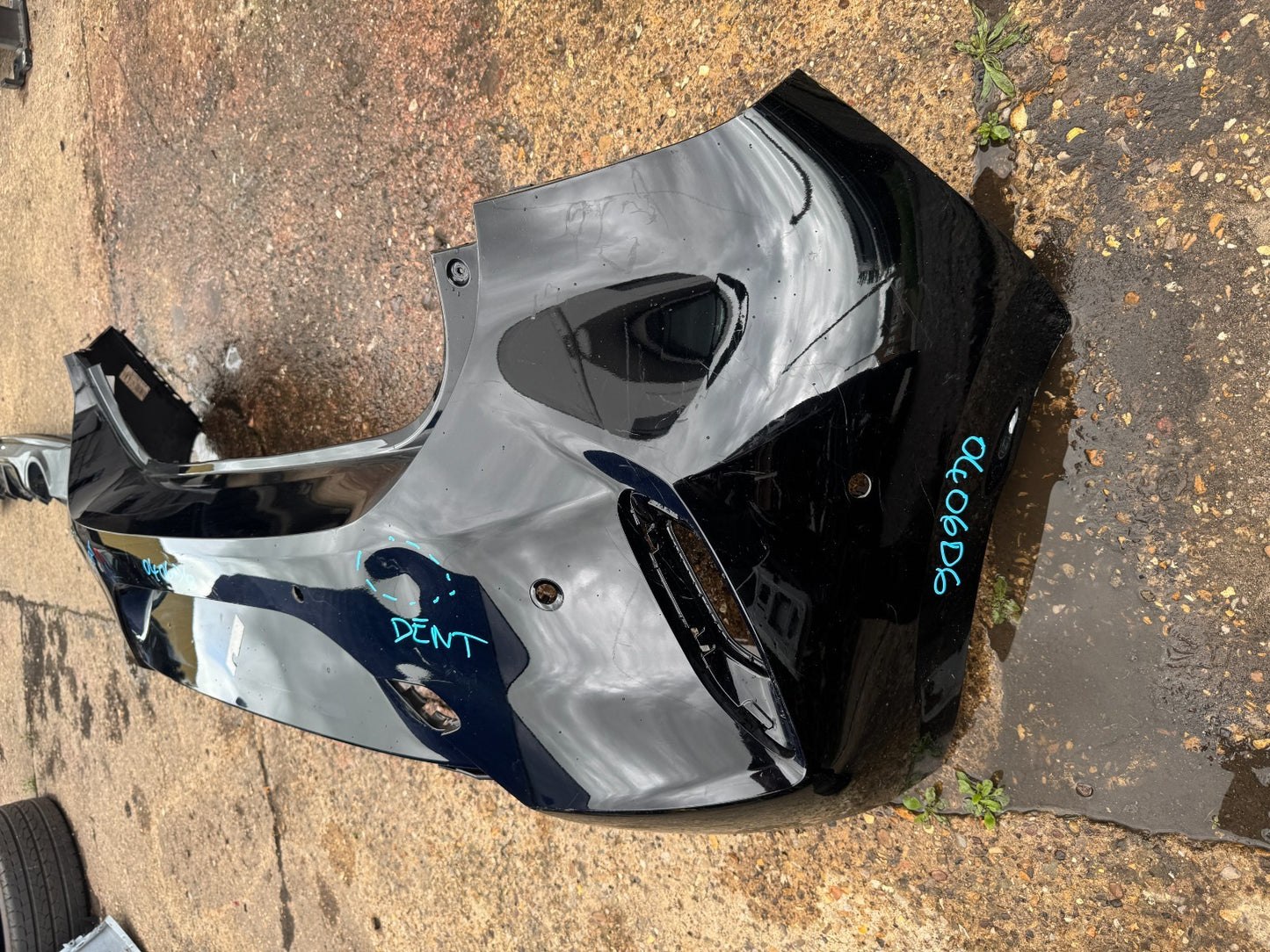 VAUXHALL CORSA F GS LINE  REAR BUMPER GENUINE 9829755080A dented