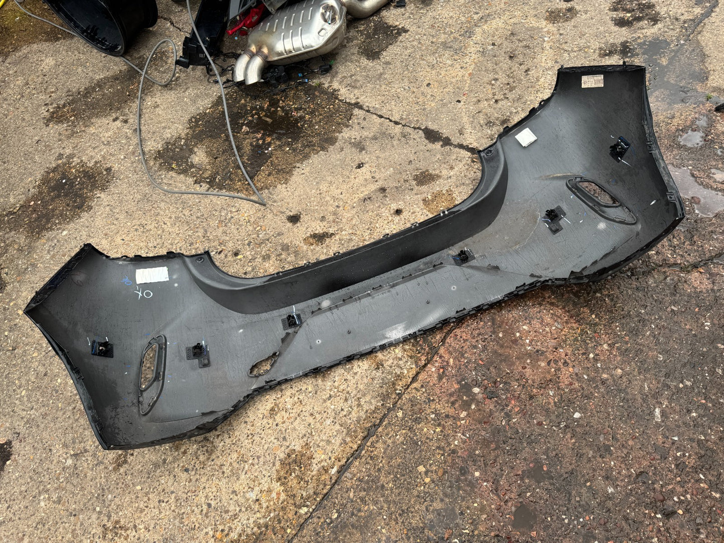 VAUXHALL CORSA F GS LINE  REAR BUMPER GENUINE 9829755080A dented