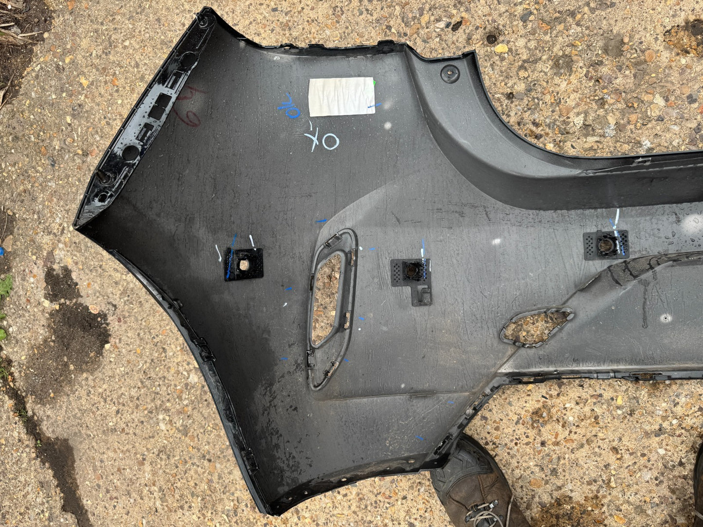 VAUXHALL CORSA F GS LINE  REAR BUMPER GENUINE 9829755080A dented
