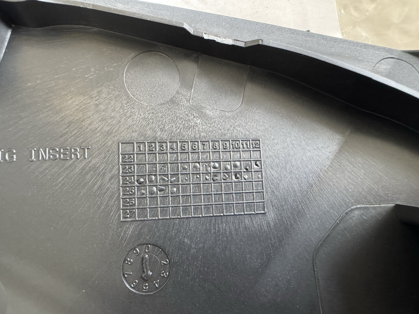 OEM PEUGEOT 208 2025 WHEEL RIM PLASTIC TRIM 9851309280 9855061780
