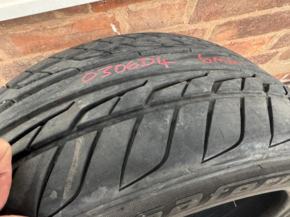 255 45 20 Saferich FRC88 tyre 2022 6mm no repairs (asda tyre)