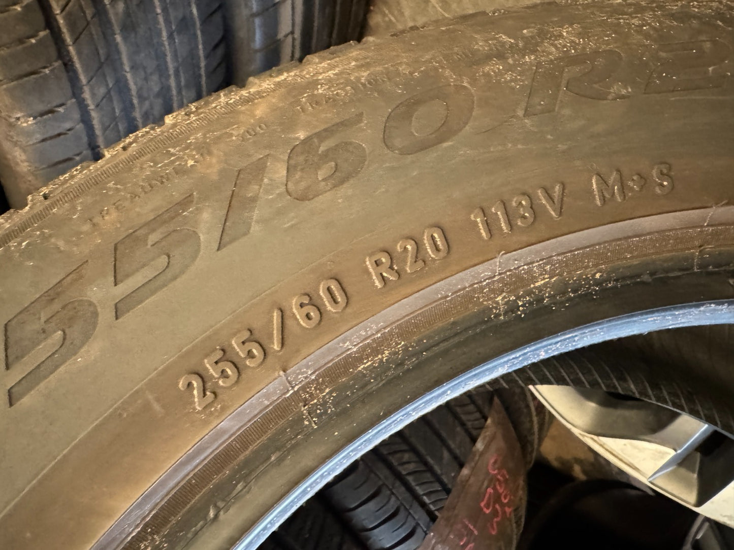 1x 2025 255/60R20 113V Pirelli Scorpion Zero All Season XL *6mm* 255 60 20