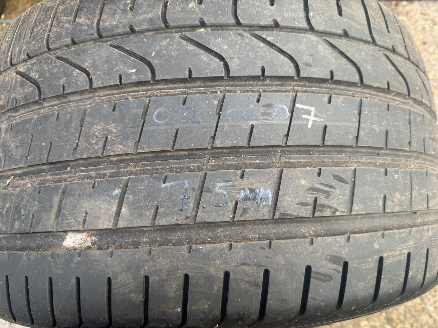 1x LATE 2024 Pirelli P Zero 295 30 20 101y  7.5mm Tread (2 AVAILABLE) NO REPAIRS