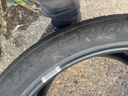 1x LATE 2024 Pirelli P Zero 295 30 20 101y  7.5mm Tread (2 AVAILABLE) NO REPAIRS