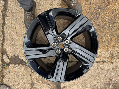 2026 GENUINE LAND ROVER DISCOVERY 5 STYLE 5124 22" INCH GLOSS BLACK ALLOY WHEEL