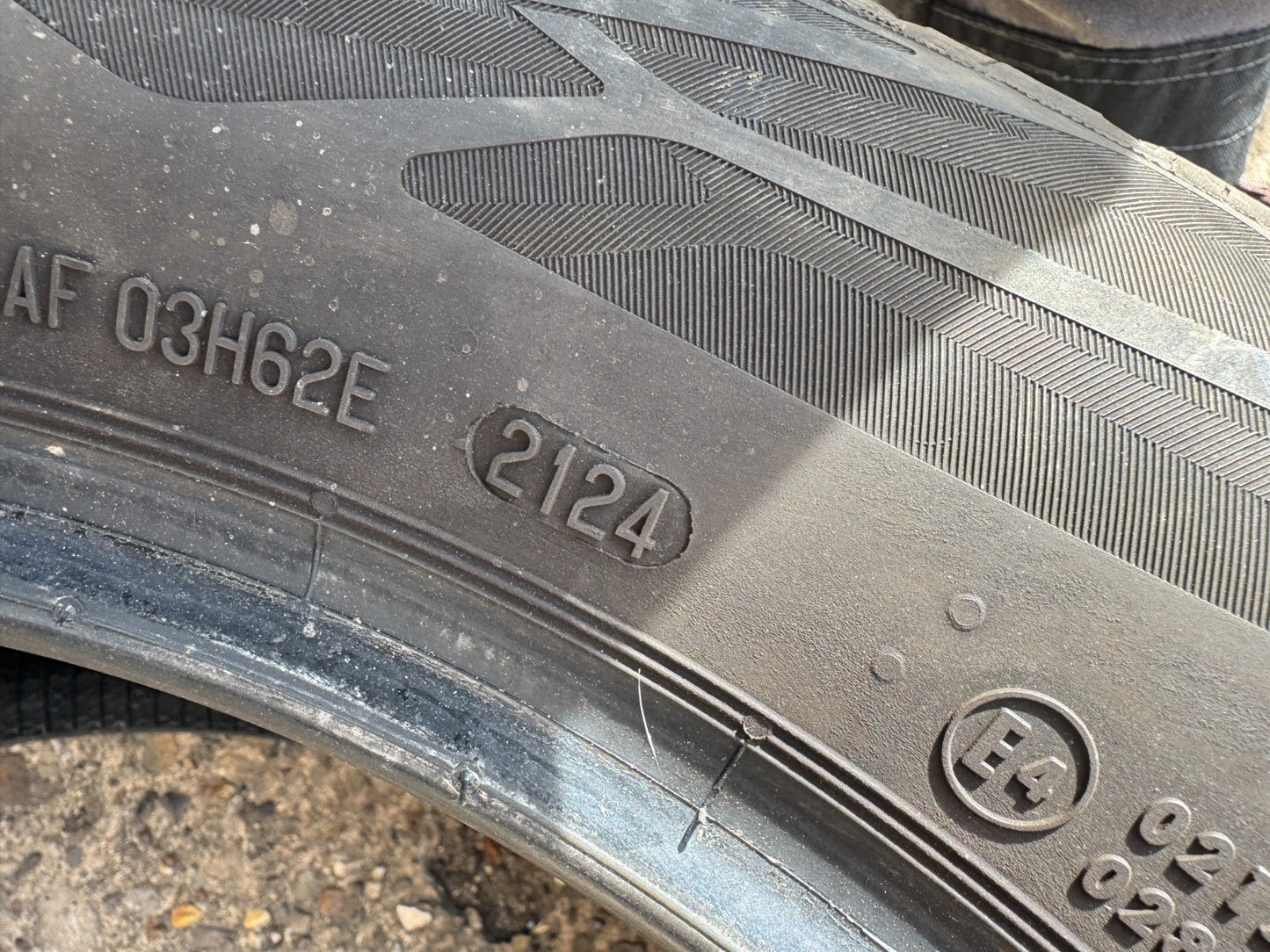 235 55 18 104V Continental EcoContact 6 XL Dot:2024 4mm no repairs