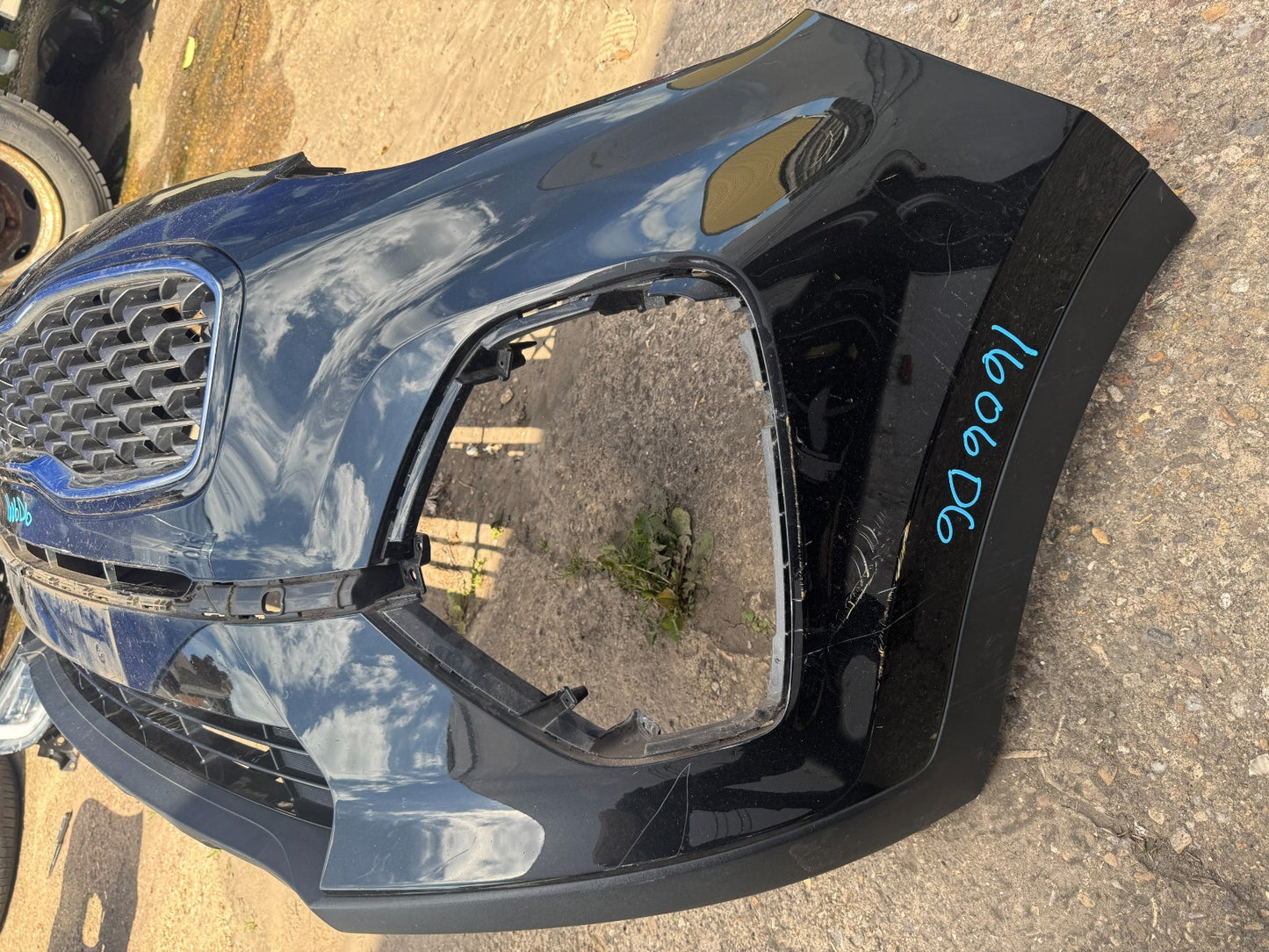 2020 KIA SPORTAGE 2018-ON 5 Door SUV FRONT BUMPER 86511-F1500 Damaged