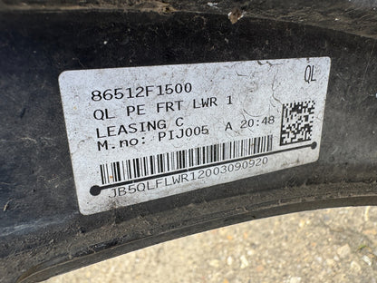 2020 KIA SPORTAGE 2018-ON 5 Door SUV FRONT BUMPER 86511-F1500 Damaged