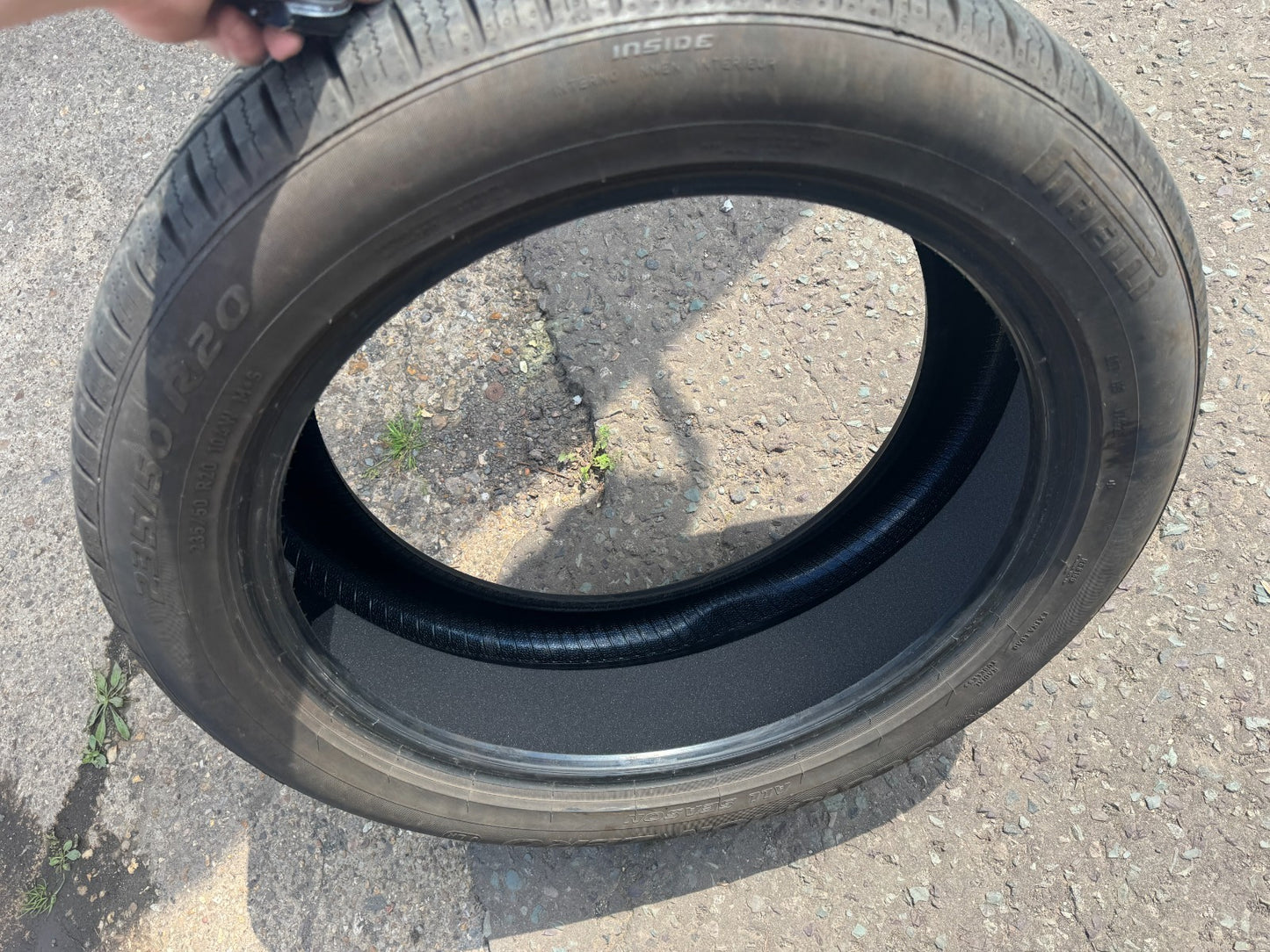 235 50 20 PIRELLI 104w Scorpion Zero Jlr Pncs  Dot 25 No Repairs Pncs 7mm