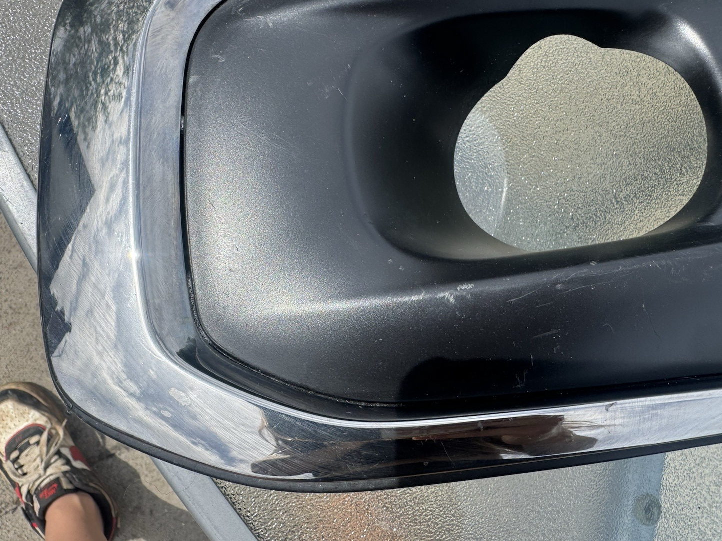 PEUGEOT 3008 LIFT LEFT HALOGEN BUMPER COVER AA36701634