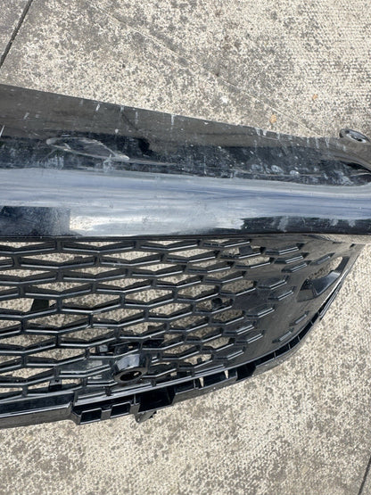 Genuine Vauxhall Corsa F 24-ON Gloss Black Front Lower Bumper Grille 9850370580