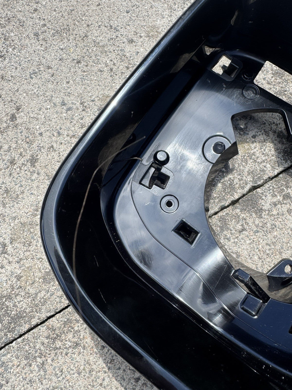 Land Rover Defender L663 Left Wing Mirror COVER ONLY Genuine S8B2-17683