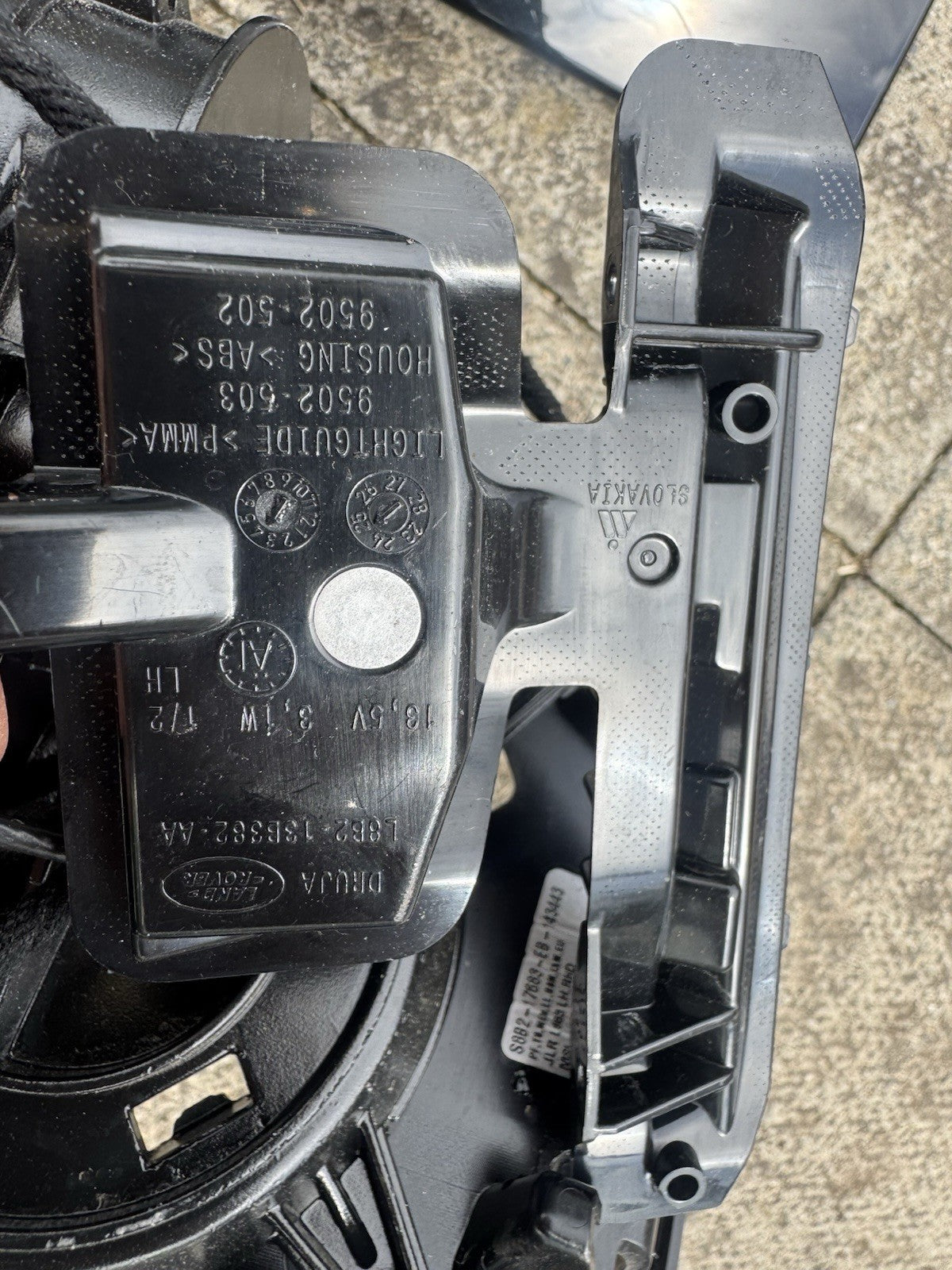 PARTS ONLY Land Rover Defender L663 Left Wing Mirror S8B2-17683-EB 512-MS6T1-237