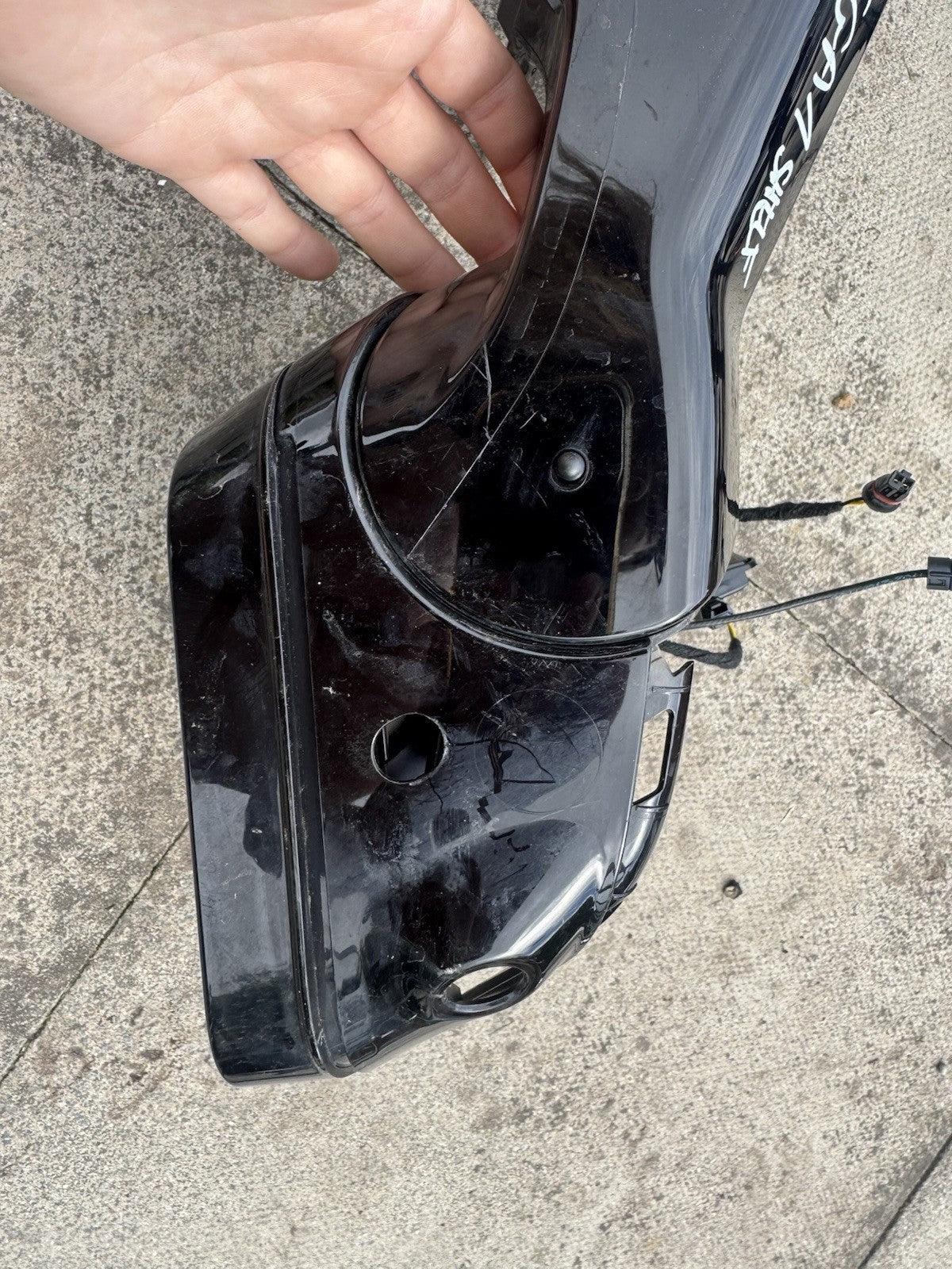 PARTS ONLY Land Rover Defender L663 Left Wing Mirror S8B2-17683-EB 512-MS6T1-237