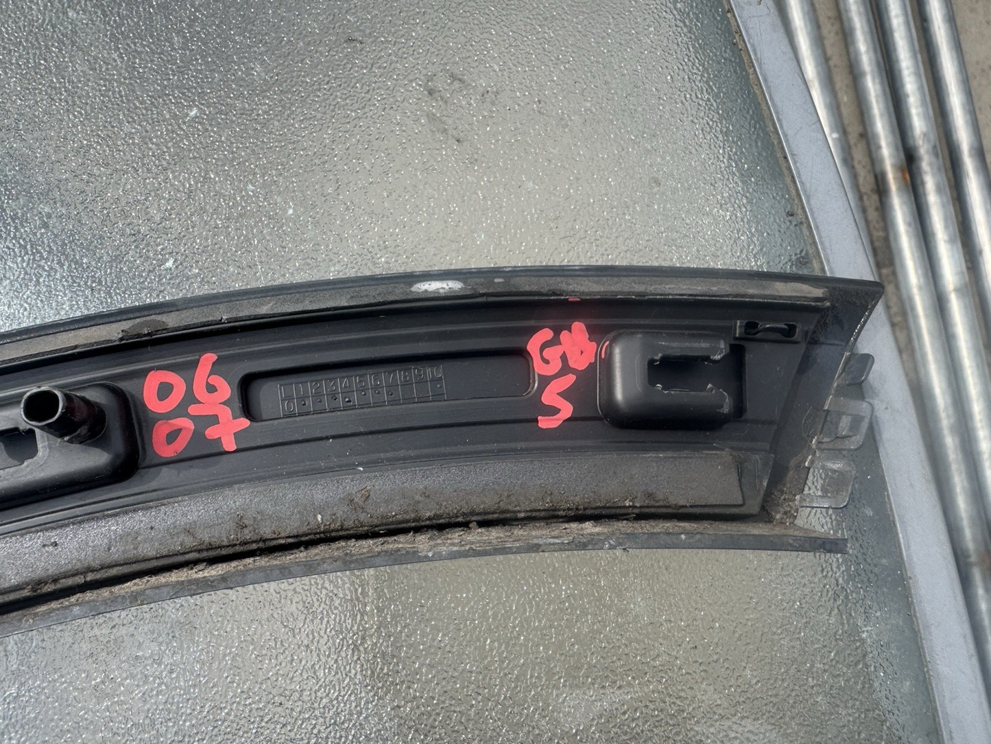 Audi Q4 E-Tron Front Left Wheel Arch Molding Trim 2022 ON 89A853717C Genuine