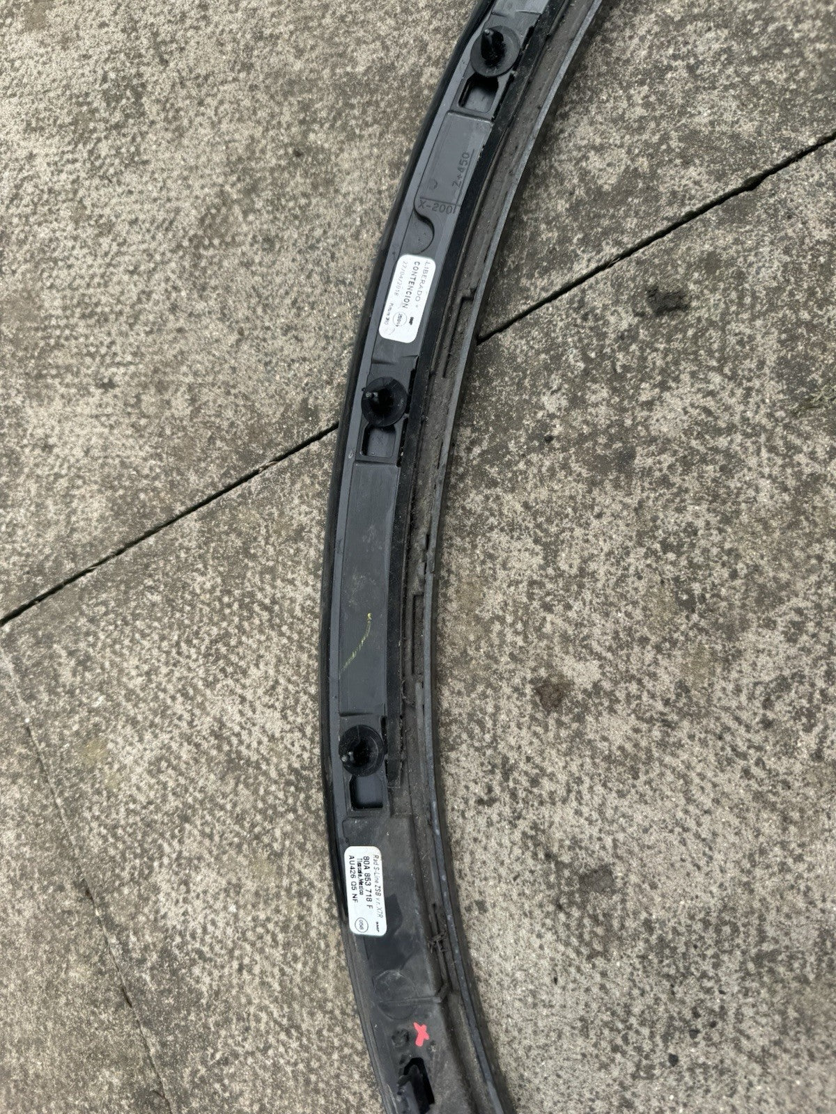 Audi Q5 SQ5 FY 2020 Front right  fender trim molding 80A853718F BBM2039