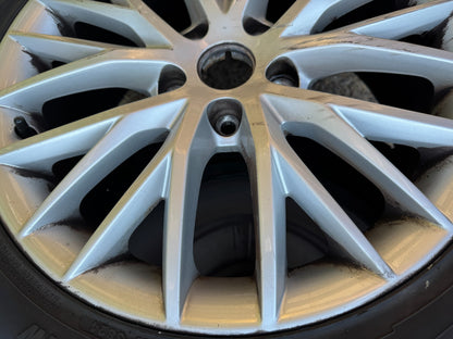 SEAT LEON ALLOY WHEEL 5F0601025H 7X17 ET49 2X112 OFFSET 50 CENTERBORE 57.1