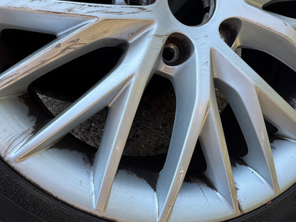 SEAT LEON ALLOY WHEEL 5F0601025H 7X17 ET49 2X112 OFFSET 50 CENTERBORE 57.1
