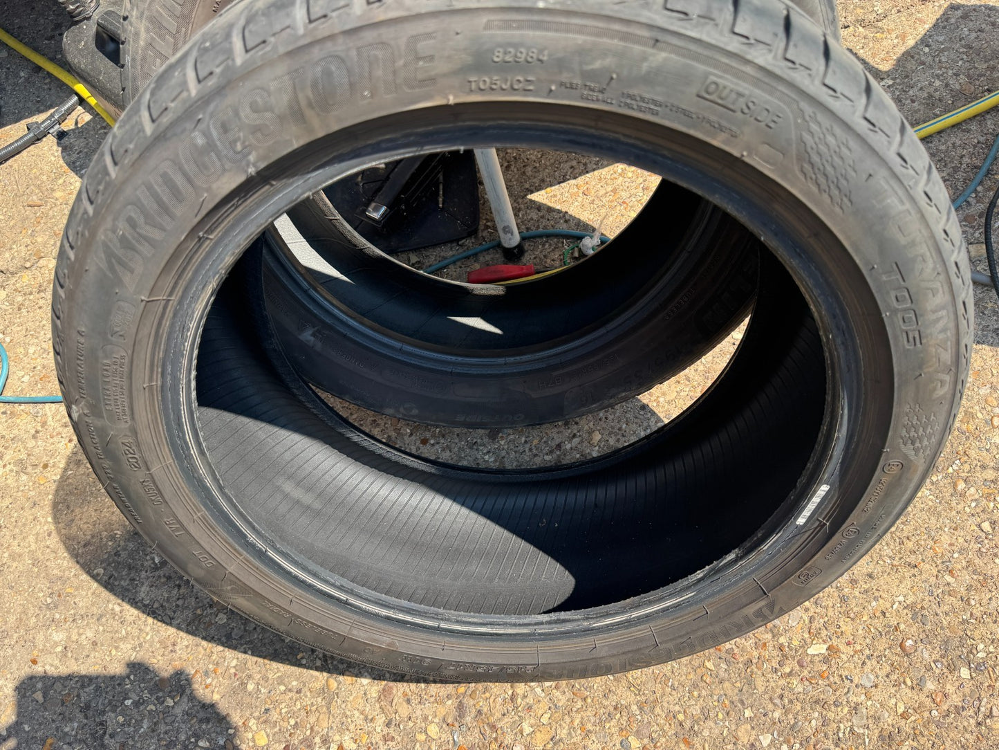 215 45 17 91W Bridgestone TURANZA 6mm of Tread Part Worn Tyre Warrantied
