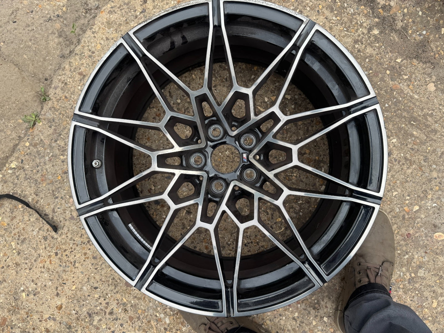 BMW M4 COMPETITION G82 9.5Jx19 ALLOY WHEEL RIM FRONT 8093836 Scratches
