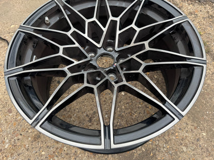 BMW M4 COMPETITION G82 9.5Jx19 ALLOY WHEEL RIM FRONT 8093836 Scratches