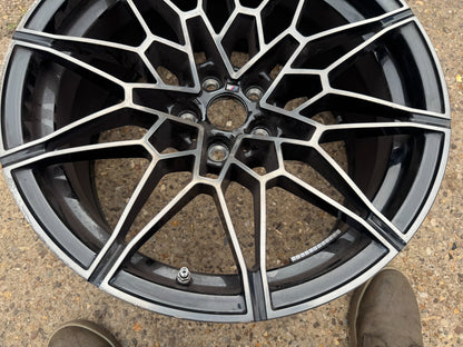 BMW M4 COMPETITION G82 9.5Jx19 ALLOY WHEEL RIM FRONT 8093836 Scratches