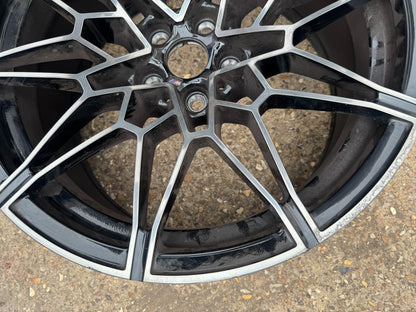 BMW M4 COMPETITION G82 9.5Jx19 ALLOY WHEEL RIM FRONT 8093836 Scratches