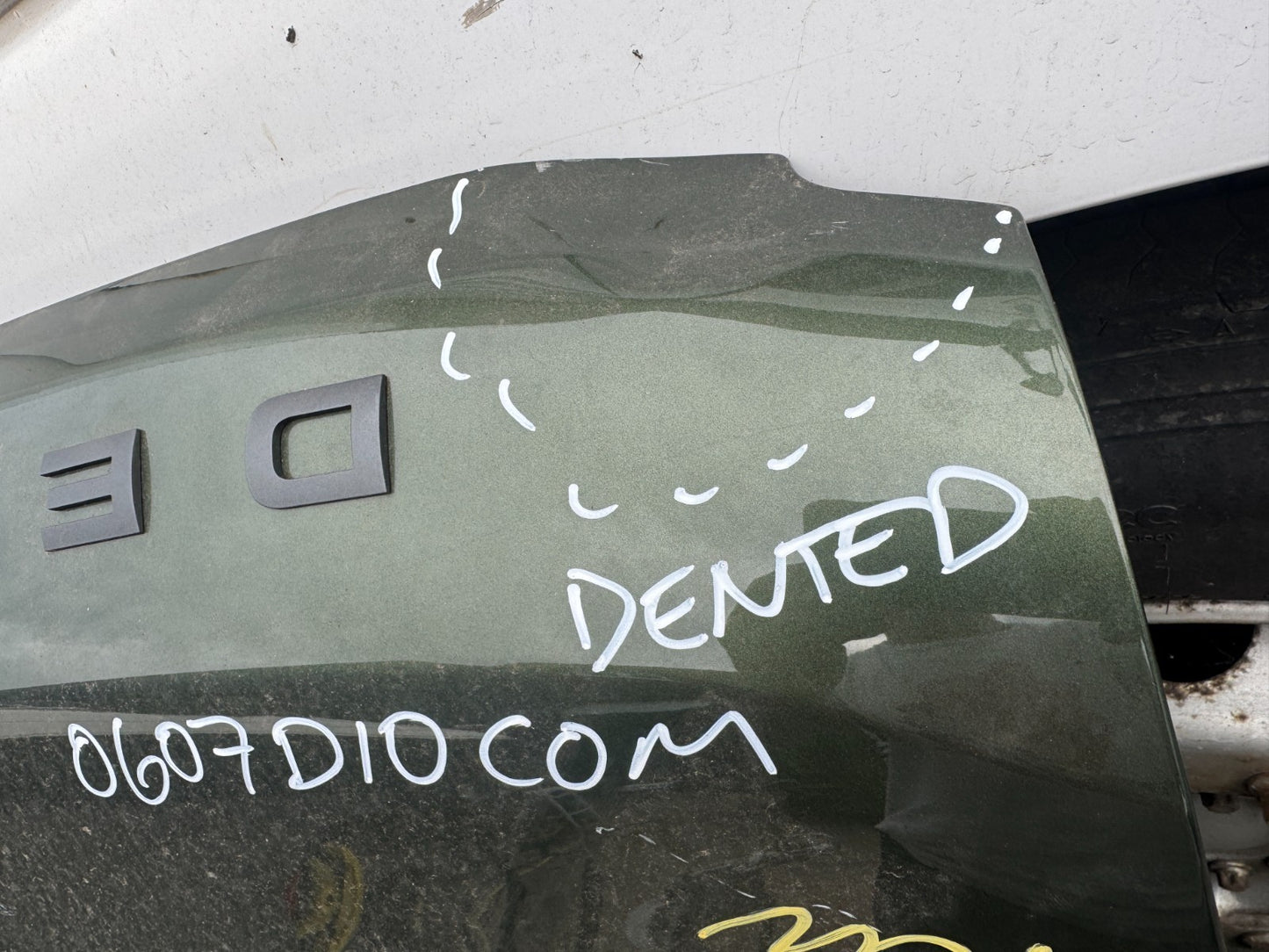 Land Rover Defender L663 Bonnet dented