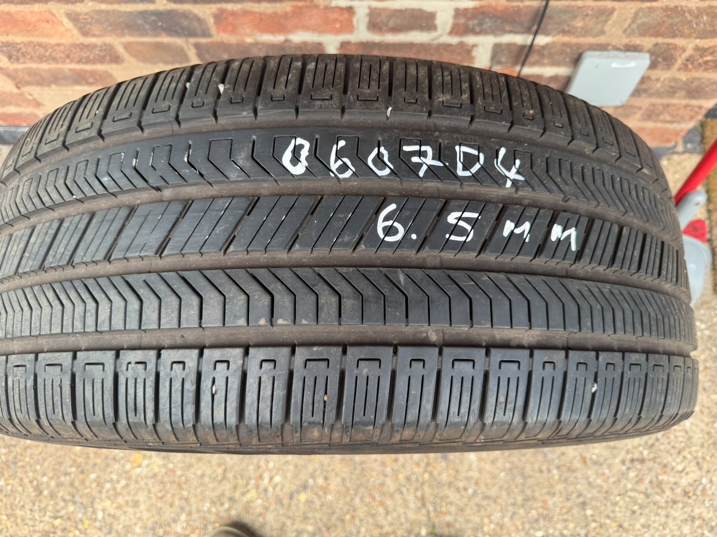 1X  275 45 22 115W XL M+S CONTINENTAL CROSS CONTACT RX LR *6.5MM* DOT 0125