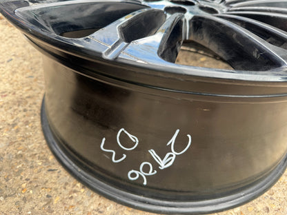 GENUINE RANGE ROVER VELAR 22" ALLOY WHEEL RIM GLOSS BLACK 9jx22 N8A21007BA