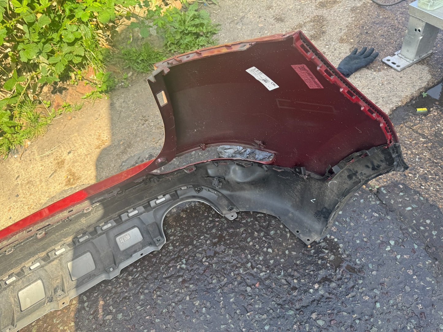 KIA SPORTAGE REAR BUMPER 2015-2018 GENUINE 86611-F1000