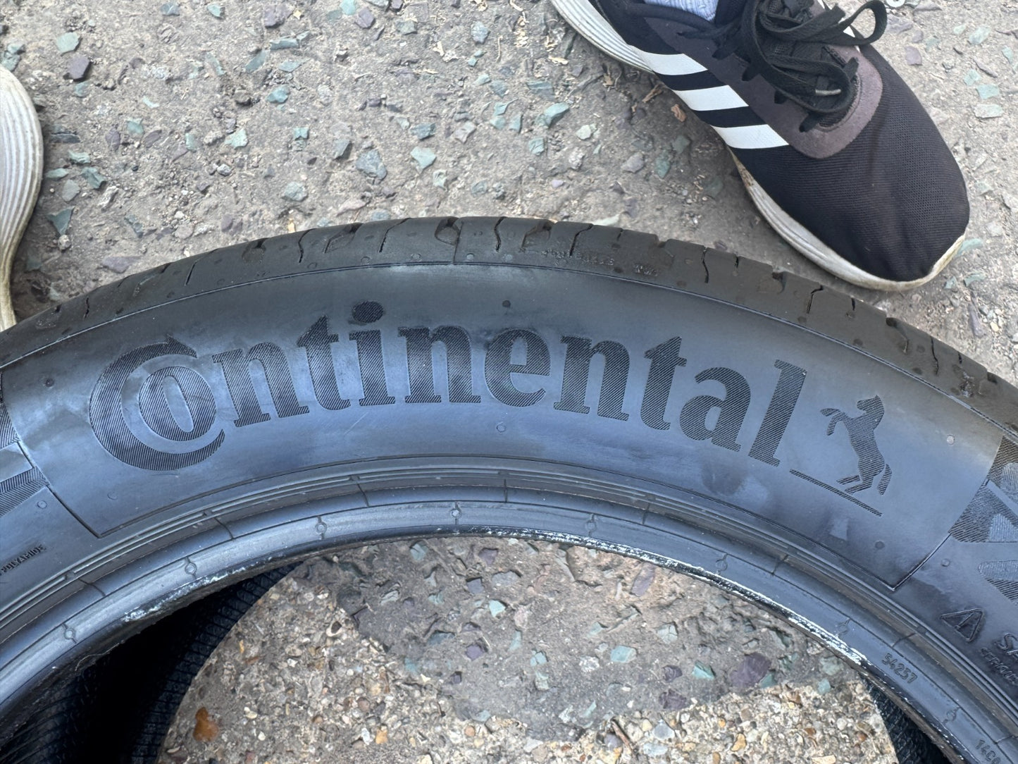 1X 225 50 17 98Y Continental Eco Contact 6, 5MM, DOT:4625 No Repairs, Next Day
