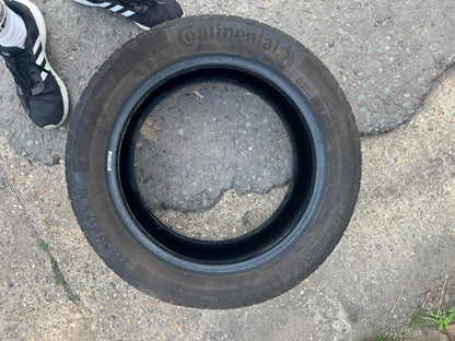 1X 225 50 17 98Y Continental Eco Contact 6, 5MM, DOT:4625 No Repairs, Next Day