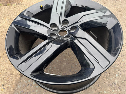 GENUINE LAND ROVER DISCOVERY 5 STYLE 5124 22" INCH GLOSS BLACK ALLOY WHEEL X1