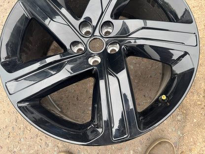 GENUINE LAND ROVER DISCOVERY 5 STYLE 5124 22" INCH GLOSS BLACK ALLOY WHEEL X1