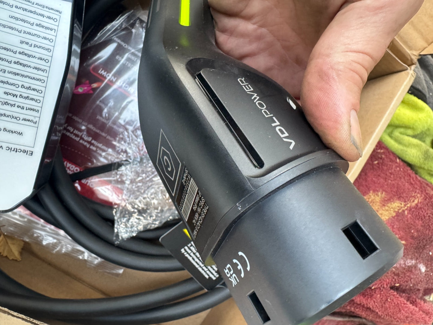 Unused VDLPOWER 11kW Type 2 Portable EV Charger (Model: EC31-UK) RRP: £249