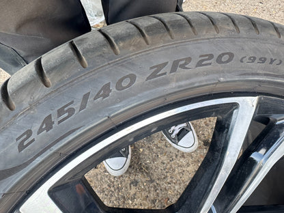 1 X LATE 2023 245 40 20 99Y XL Pirelli P Zero MGT Tyre Maserati Rated