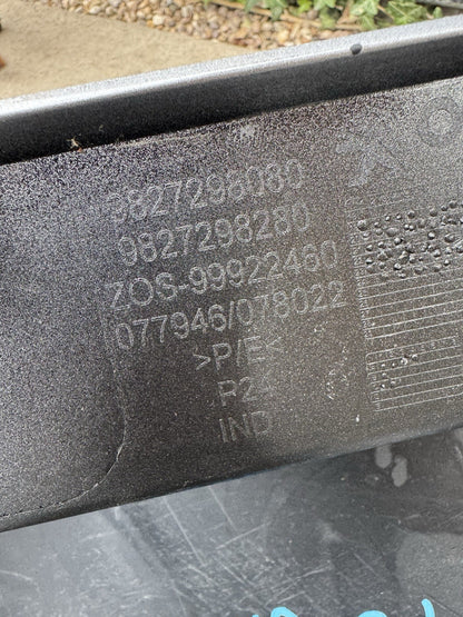 PEUGEOT 208 O/S REAR BUMPER CORNER *GREY* 2020 - ON GENUINE 9827298080