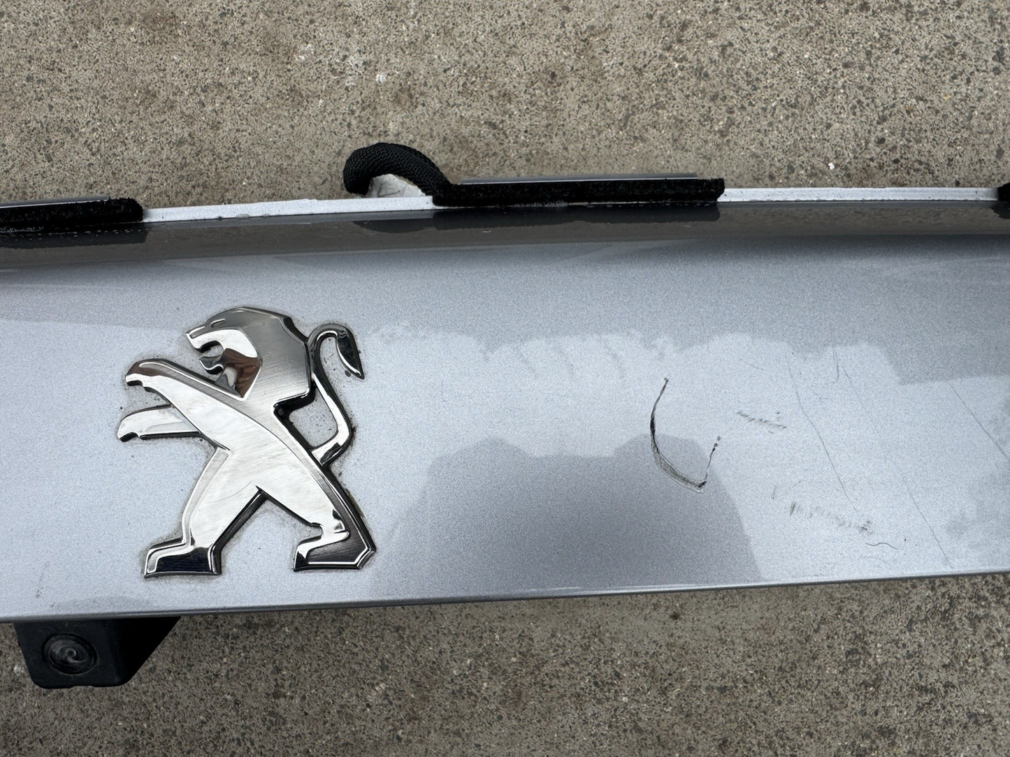 PEUGEOT 2008 REAR BUMPER NUMBER PLATE HOLDER MK2 2021 9828080180