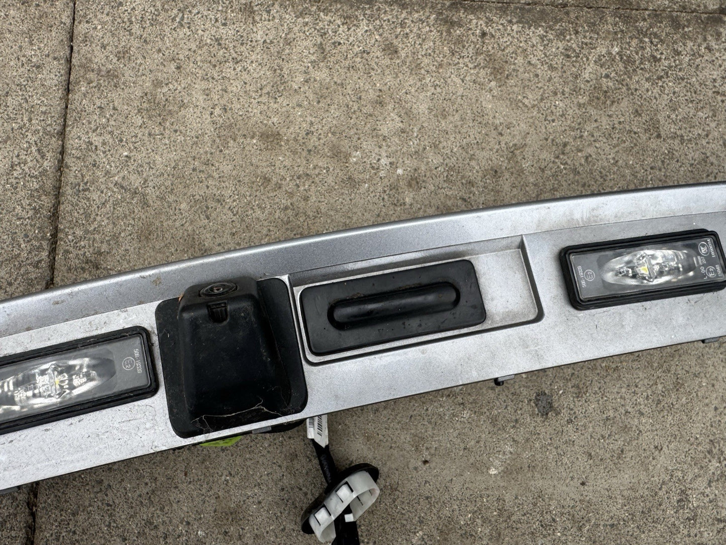 PEUGEOT 2008 REAR BUMPER NUMBER PLATE HOLDER MK2 2021 9828080180