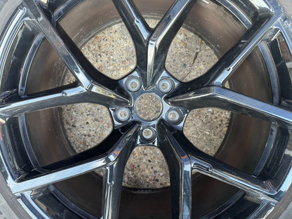 LOTUS ELETRE REAR 22" ALLOY WHEEL & TYRE 315/35 R22 PIRELLI P ZERO ELECT 11J