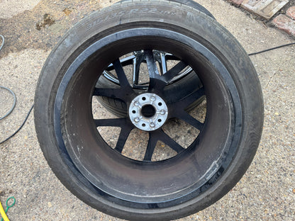 LOTUS ELETRE REAR 22" ALLOY WHEEL & TYRE 315/35 R22 PIRELLI P ZERO ELECT 11J