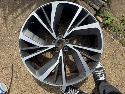 GENUINE 22" JAGUAR I-PACE 5056 ALLOY WHEEL RIM J9D3-1007-DC BUCKLED/KERB DAMAGE
