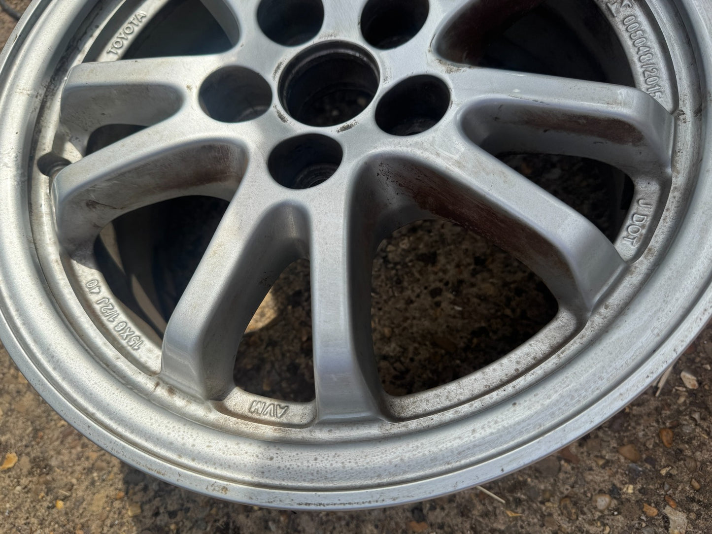 Genuine Toyota Prius MK4 15" Alloy Wheel 15x6.5J ET40 5x100 Rim 2015-2022 Single